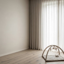 Warm Off-White Baby Wallpaper Calm Nursery Wall