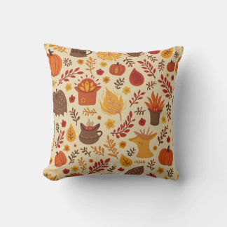 Warm Patterned Pillows