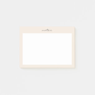 Warm Peach Framed To Do List Post-it Notes