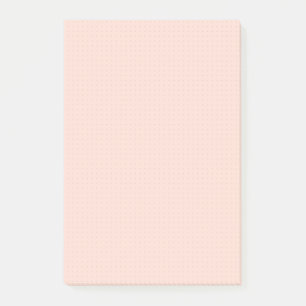 Warm Pink Light Dot Grid Notes