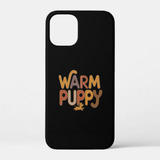 warm puppy iPhone 12 mini case