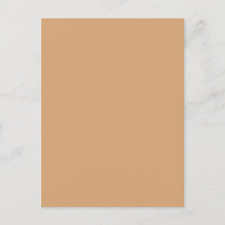 Warm Sand Custom Postcard – Elegant & Minimalist