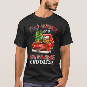 Warm Snuggles And Dogue De Bordeauzx Cuddles Truck T-Shirt