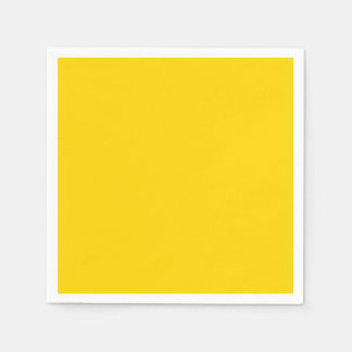 Warm Solid Yellow Gold Napkin