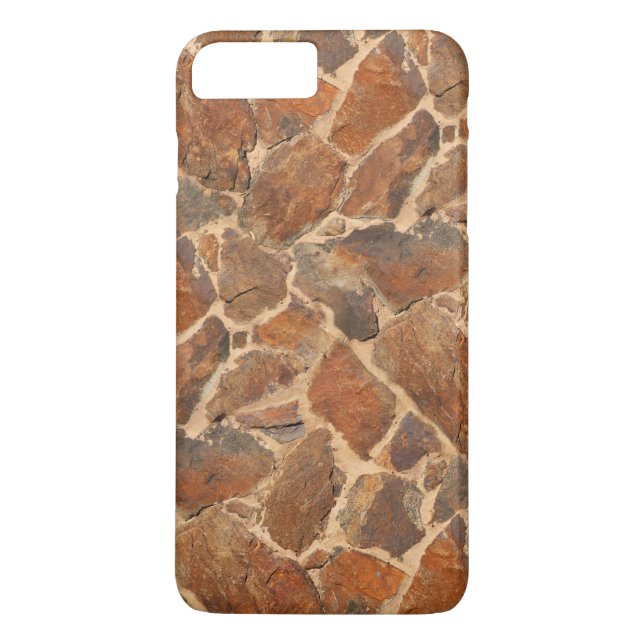 Warm Stonewall Pattern Golden Case-Mate iPhone Case (Back)