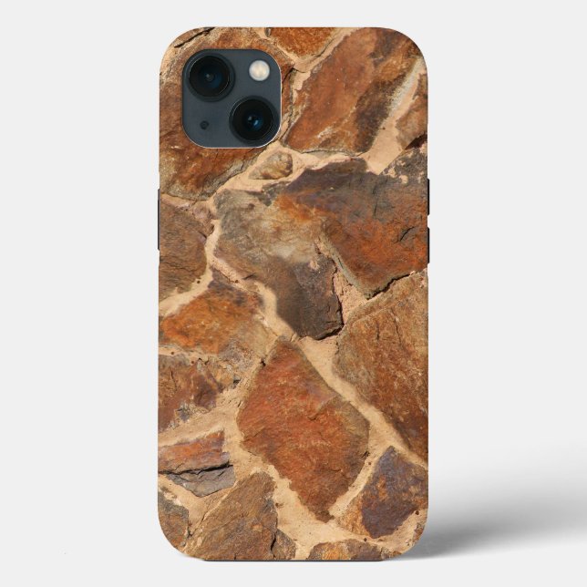 Warm Stonewall Pattern Golden Case-Mate iPhone Case (Back)