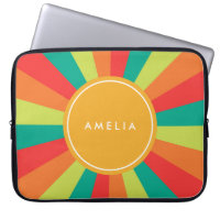 Warm Summer Personalized Name Colour Wheel