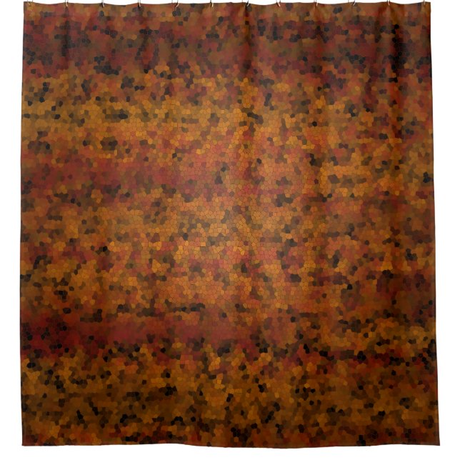 Warm tones mosaic style design (Front)