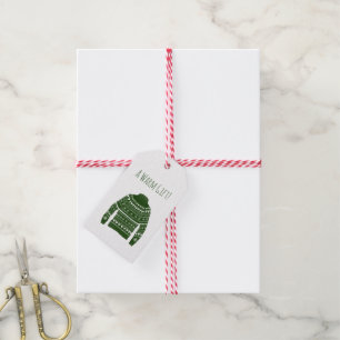 Warm Ugly Christmas Sweater Gift Tags