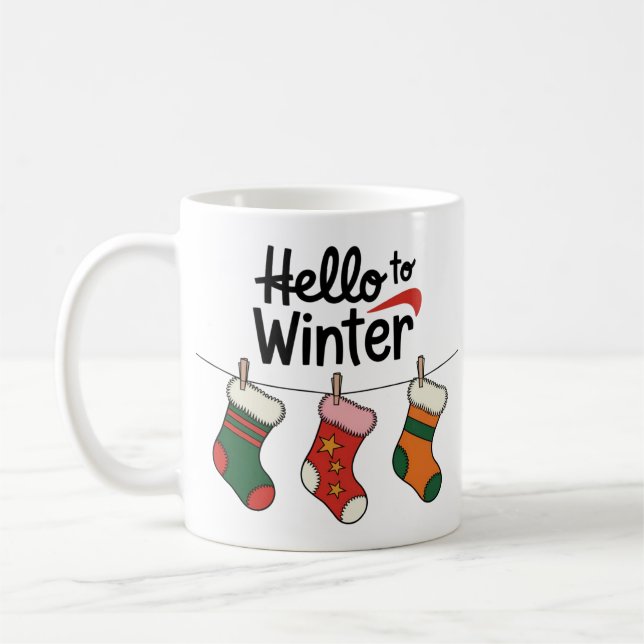 Warm Up with Your Favourite Winter Mug (Left)