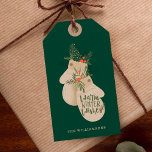Warm Winter Wishes Festive Christmas Mittens Gift Tags<br><div class="desc">Is Christmas your favourite time of the year? Then you'll going to adore our beautiful winter Christmas mittens gift tag. The design features our beautiful original hand-drawn winter Christmas mitten with festive Christmas greenery and cranberry accents. Warm winter Wishes is beautifully incorporated into our Christmas mitten illustration. The reverse side...</div>