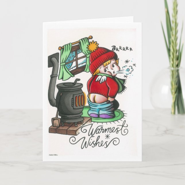 Warm Wishes Card (Front)