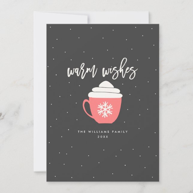 Warm Wishes Christmas Cards (Front)