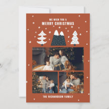 Warm Wishes Christmas Greeting Card