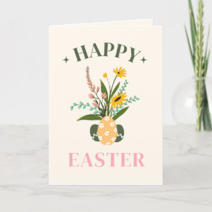 Warm Wishes For a Wonderful Easter Holiday Card