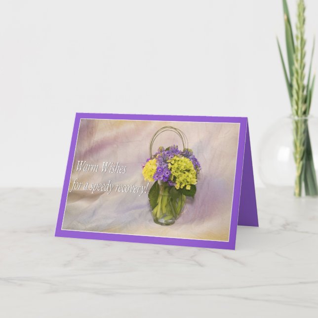 Warm Wishes In Your Surgery Recovery Greeting Card (Front)