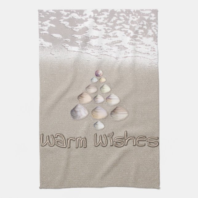 Warm Wishes Kitchen Towel (Vertical)