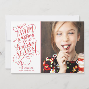 Warm Wishes This Holiday Hand Lettered 1-Photo