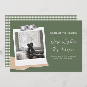 Warm Wishes This Season Holiday Card