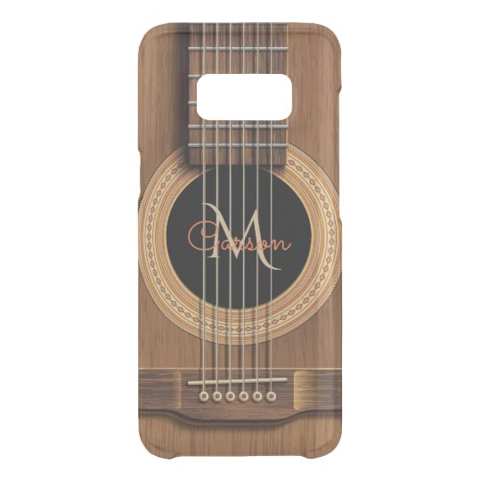 Warm Wood Acoustic Guitar Uncommon Samsung Galaxy S8 Case