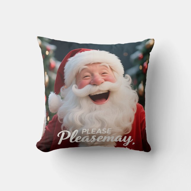 warm year-end interior throw pillow (Front)