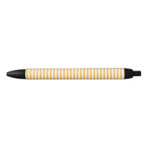 Warm Yellow and White Striped