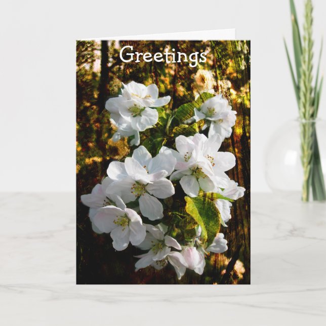 Warmest Greetings Card (Front)