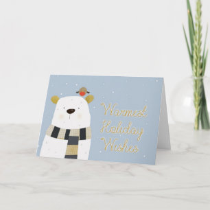 Warmest Holiday Wishes Card