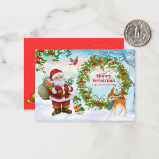 "Warmest Wishes: A Christmas Card Overflowing