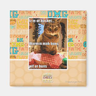 Warmin mah buns magnet