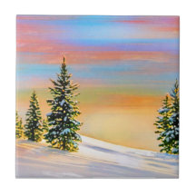 "Warming of Winter" snow scene
