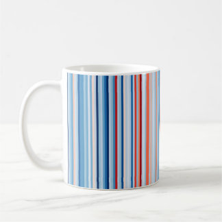 Warming Stripes 1901-2020 -- United States Coffee Mug