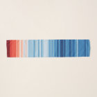 Warming Stripes Chiffon Scarf