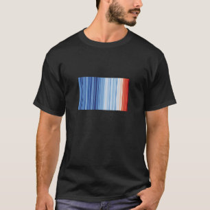 Warming Stripes Global Temperatures Climate Change T-Shirt