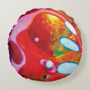 Warming Wraith Round Pillow