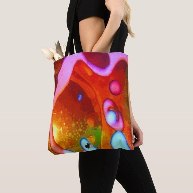 Warming Wraith Tote Bag (Close Up)