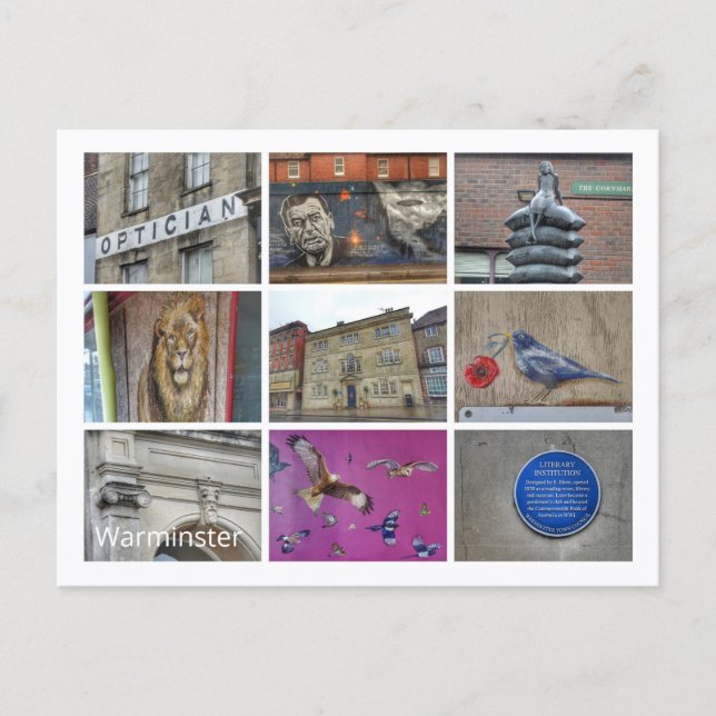 Warminster Postcard (Front)