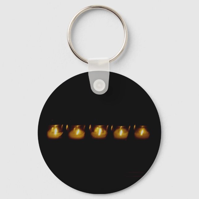 Warmth in the Darkness Keychain (Front)