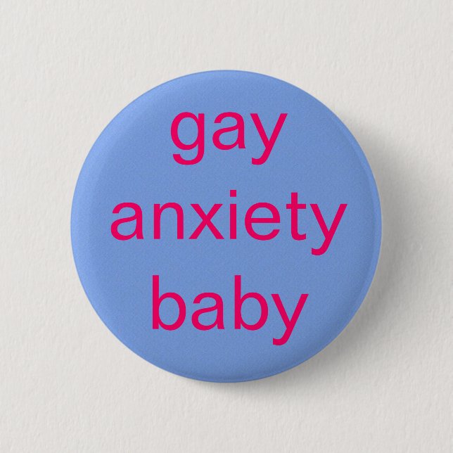 warn strangers 2 inch round button (Front)