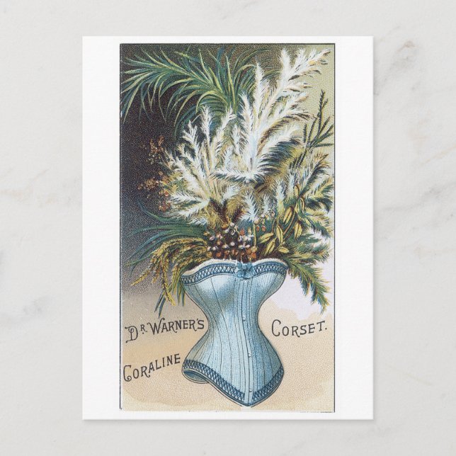 Warner's Corset Postcard (Front)