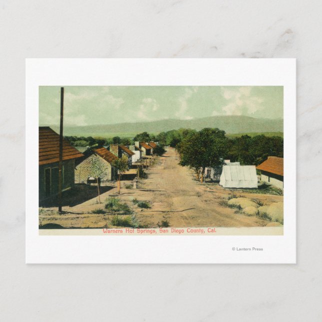 Warners Hot Springs ViewSan Diego County, CA Postcard (Front)