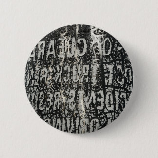 Warning 2 Inch Round Button