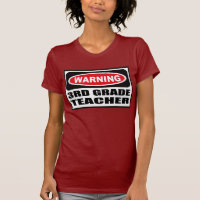 Warning 3RD GRADE TEACHER Women's Dark T-Shirt