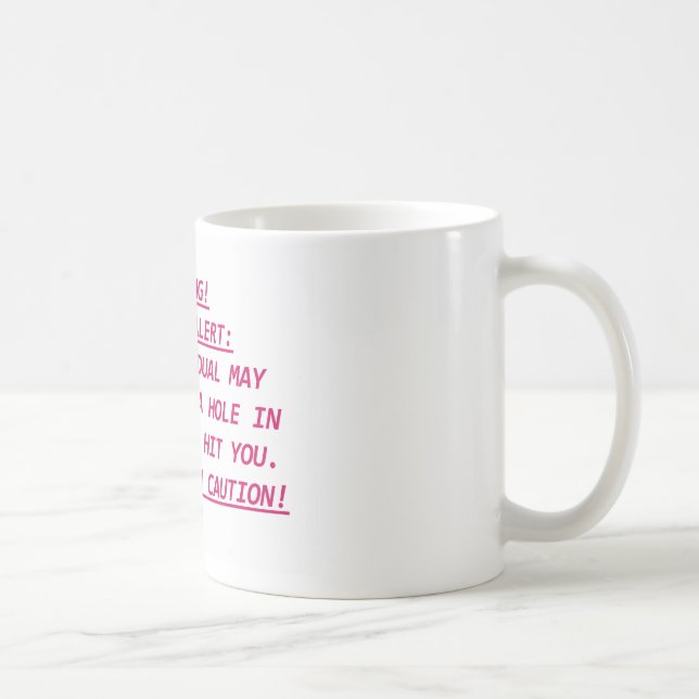WARNING-BIPOLAR ALERT3 COFFEE MUG (Right)