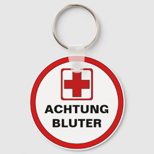 Warning - BLUTER Keychain