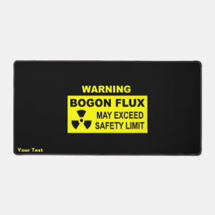 Warning: Bogon Flux Desk Mat