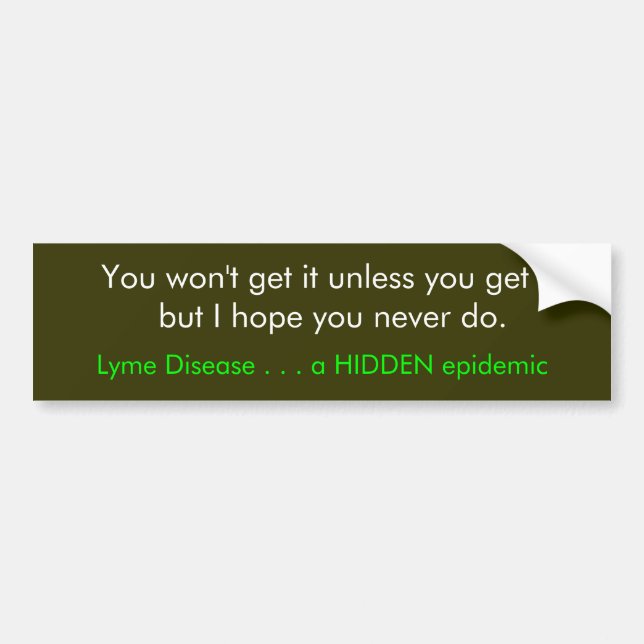 Warning bumper stickers for others. - Customized (Front)