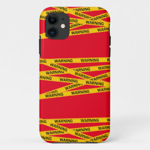 warning iPhone 11 case