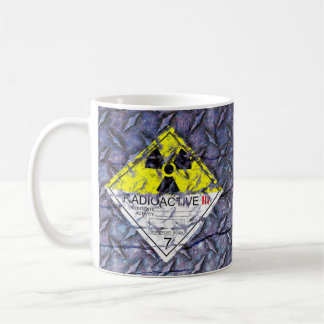 Warning! Corroded Radioactive Cat.3 Signs -  Coffee Mug