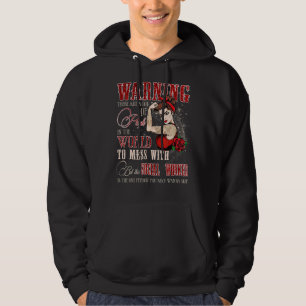 Warning Don't Mess With This Social Worker Women's Hoodie